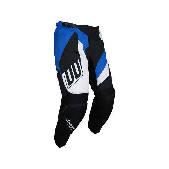 PANTALON MOTO CROSS SHOT 2018 DEVO ALERT BLEU NOIR