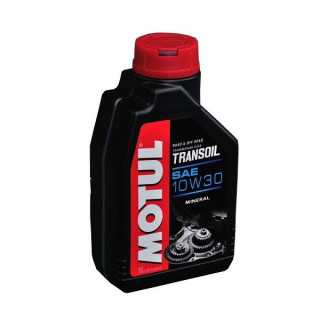 HUILE MOTO CROSS BOITE MOTUL TRANSOIL SAE 10W30 MINERAL 2T 1L