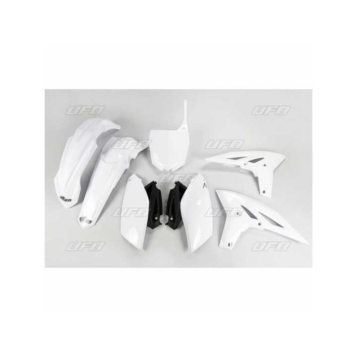 KIT PLASTIQUES UFO BLANC YZF 250 13