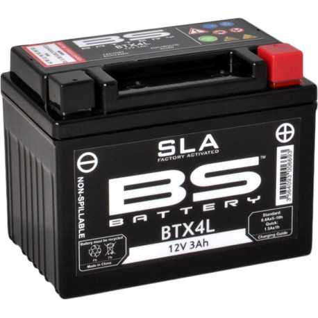 Batterie BS BTX4L SLA sans entretien - Honda CRF 450 Batterie BS BTX4L SLA sans entretien - Honda CRF 450