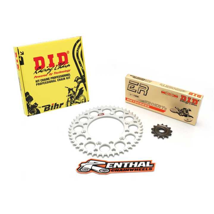 Kit chaine DIDRENTHAL 520 type ERT2 1350 Kawasaki KXF-450