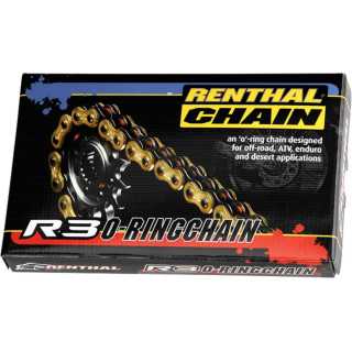 Chaine de transmission RENTHAL 520 R3-3 joints toriques o-ring
