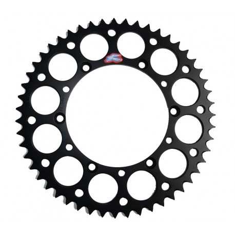 Couronne RENTHAL Ultralight 50 dents alu anti-boue pas 520 type 123U anodise argent Suzuki RMZ-450 08-18 Couronne RENTHAL Ultralight 50 dents alu anti-boue pas 520 type 123U anodise argent Suzuki RMZ-450 08-18