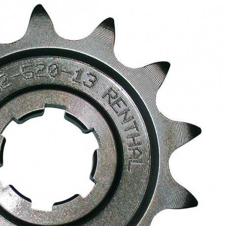 Pignon RENTHAL 13 dents acier standard pas 520 type 452 Kawasaki KXF-450 2006-18