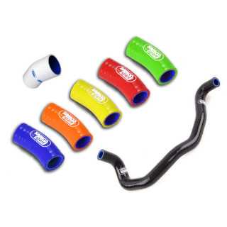 Durites de radiateur SAMCO type origine bleu - 3 durites Yamaha WR250F 15-18