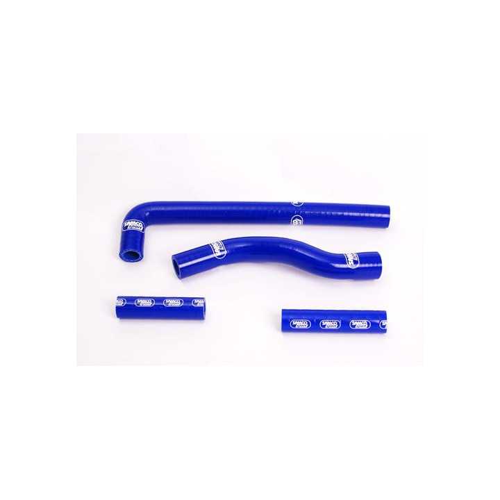 Durites de radiateur SAMCO type origine bleu - 4 durites Yamaha YZF250 01-05