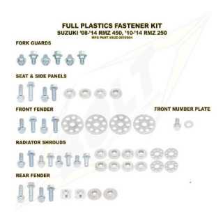 Kit vis complet de plastiques Bolt Suzuki RM-Z450 08-17