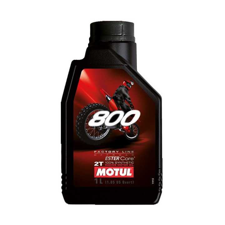 HUILE MOTUL MOTO 800 1L 2T MOTEUR 350 BANSHEE 200 BLASTER