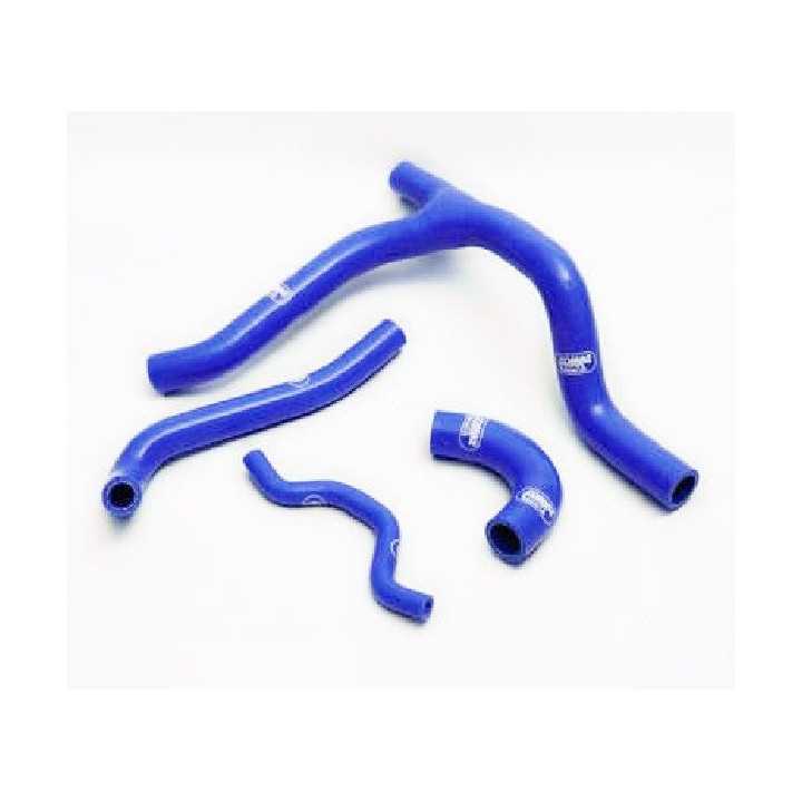 Durites de radiateur SAMCO kit transformation Y bleu - 4 durites Yamaha YZ250F