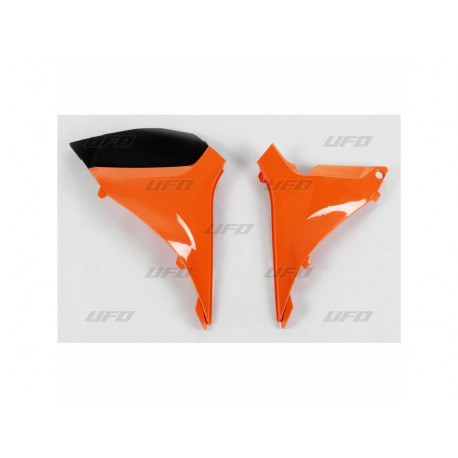 Caches boîte à air UFO orange KTM SX-F 250/350/450 2011