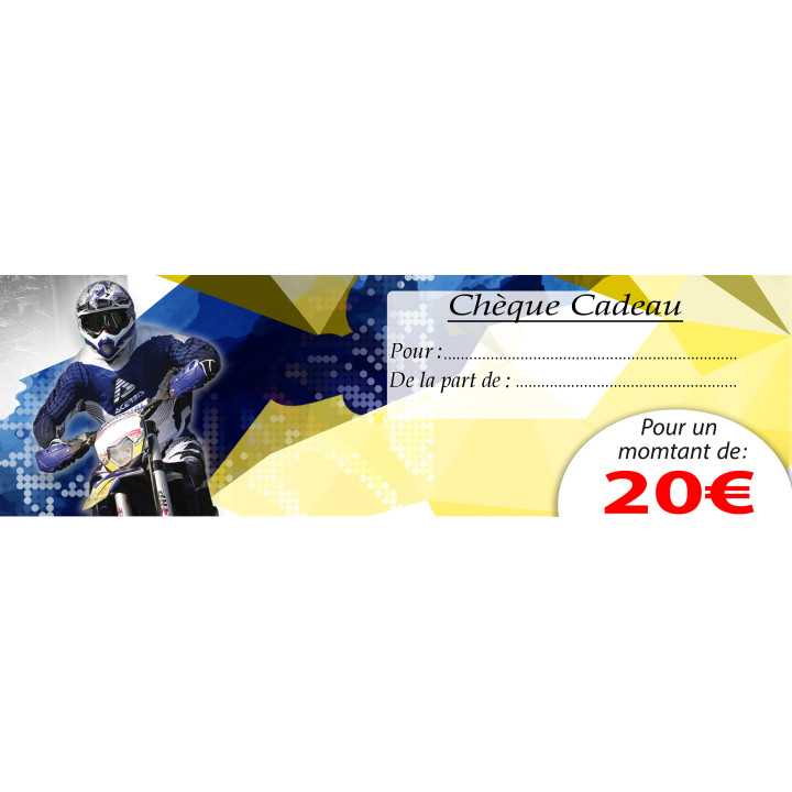 Chèque Cadeau MX-MOTO