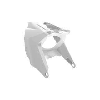 BOITE A AIR + PLAQUES LATERALES POLISPORT BLANC KTM SX65 16-19