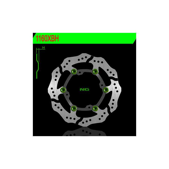 DISQUE DE FREIN AVANT FLOTTANT NG Ø270 RMZ250 07-19 RMZ450 05-19