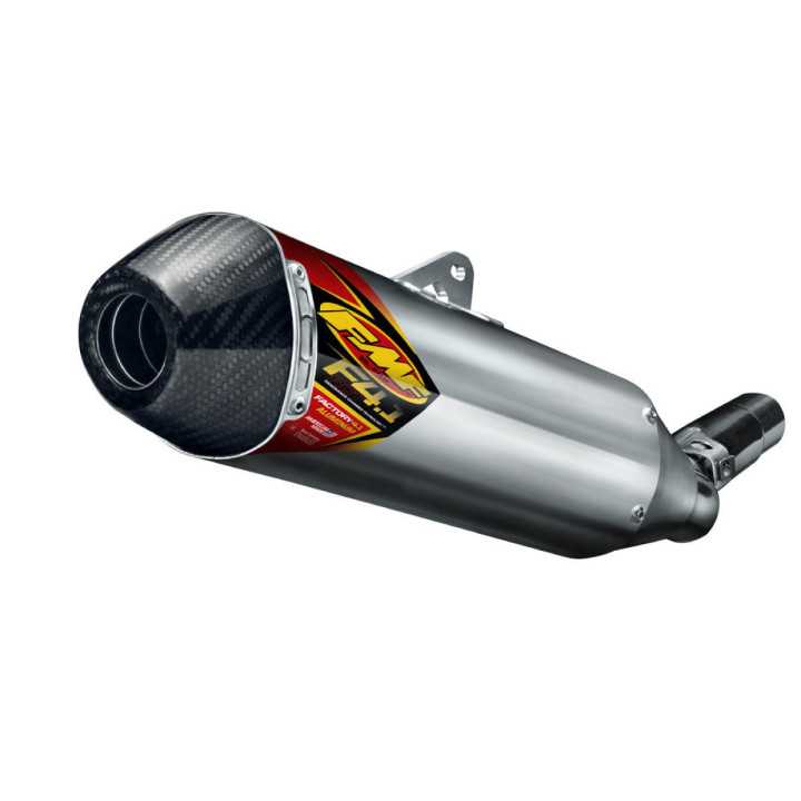 SILENCIEUX FMF FACTORY 4.1 RCT SLIP-ON MUFFLER S/S ALUMINUM & CARBON NATURAL KTM SXF250 09-15 SXF350 11-15 SXF450 07-15