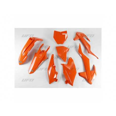 KIT PLASTIQUES UFO ORANGE KTM SX 85 18-19