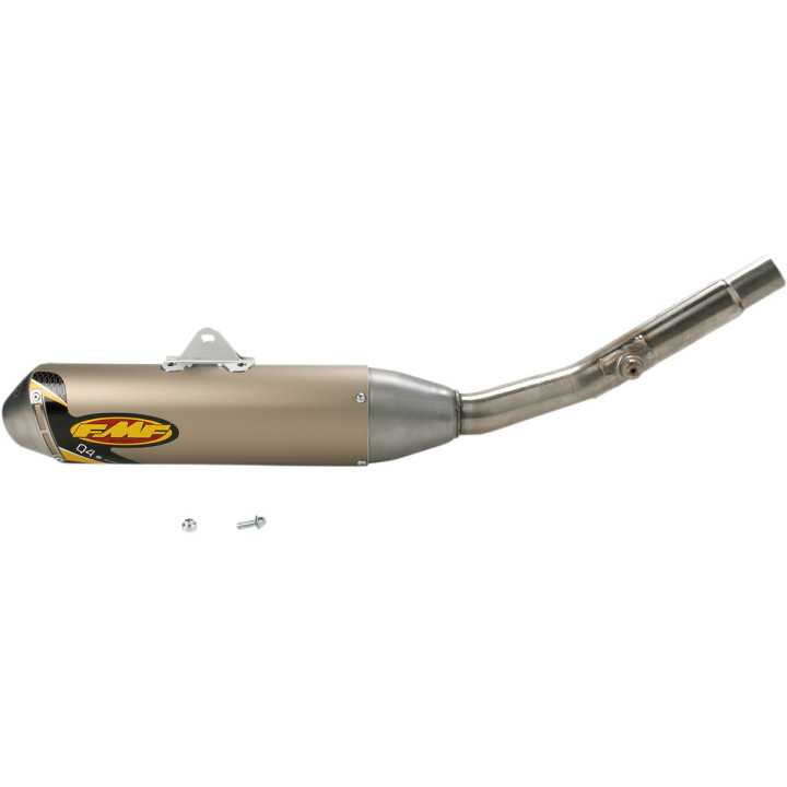 SILENCIEUX FMF Q4 SLIP-ON MUFFLER ALUMINUM YAMAHA WRF450 03-06 YZF450 03-05