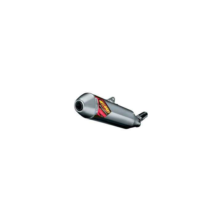 SILENCIEUX FMF POWERCORE 4 HEX SLIP-ON MUFFLER ALUMINUM KAWASAKI KXF250 09-16