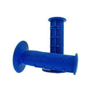 POIGNEES BLEU GUNSHOT DIRT BIKE
