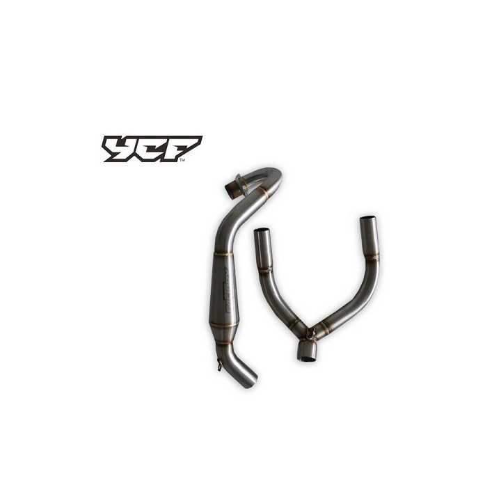 COLLECTEUR ECHAPPEMENT FACTORY YCF SP3 DOUBLE