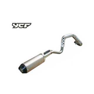 ECHAPPEMENT YCF GROS DIAMETRE AVEC BRIDE DE POT AMOVIBLE POUR PILOT / SM 150