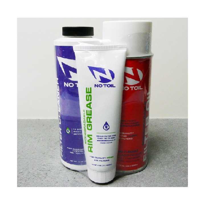 HUILE FILTRE A AIR SPRAY + NETTOYANT NO-TOIL