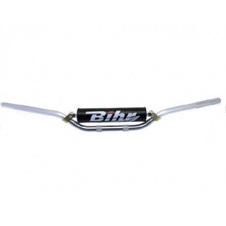 GUIDON MX ONE BIHR ALU 22.2mm ET MOUSSE RM RMZ 125 250 450 TITANE