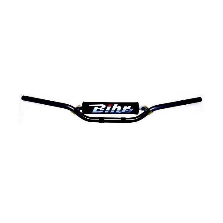 GUIDON MX ONE BIHR ALU 22.2mm ET MOUSSE RM RMZ 125 250 450 NOIR