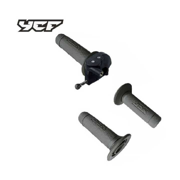 POIGNEE DE GAZ AVEC REGLAGE VIS DE BRIDAGE YCF