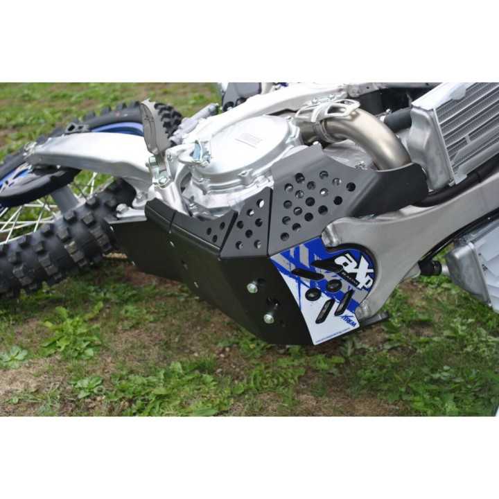 Sabot AXP Enduro Xtrem - PHD 8mm Yamaha YZ450F 2018/21 NOIR DECO BLEU