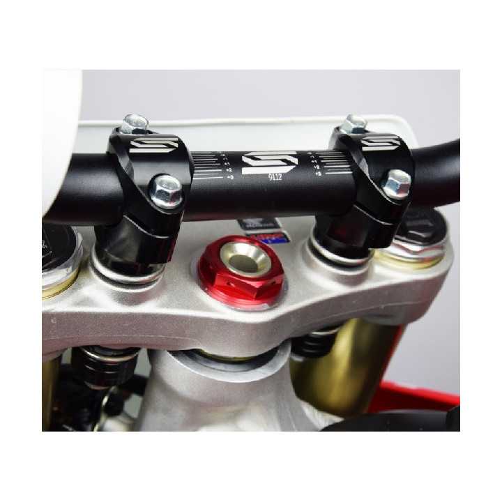 Pontets de guidon SCAR Ø28.6mm +30mm té de fourche d'origine YAMAHA