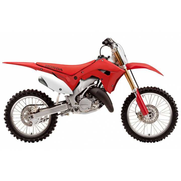 KIT PLASTIQUES RESTYLÉ COMPLET POLISPORT COULEUR ORIGINE HONDA 125/250 CR 04-07