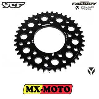 COURONNE ALUMINIUM TAILLEE DANS LA MASSE NOIR