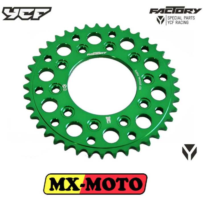 COURONNE ALUMINIUM TAILLEE DANS LA MASSE FACTORY VERT