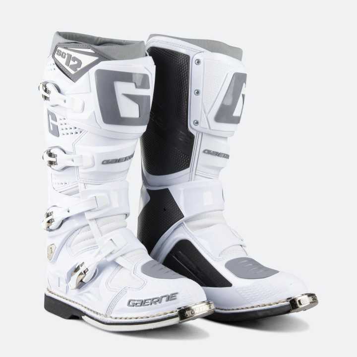 BOTTES CROSS GAERNE SG-12 BLANCHES