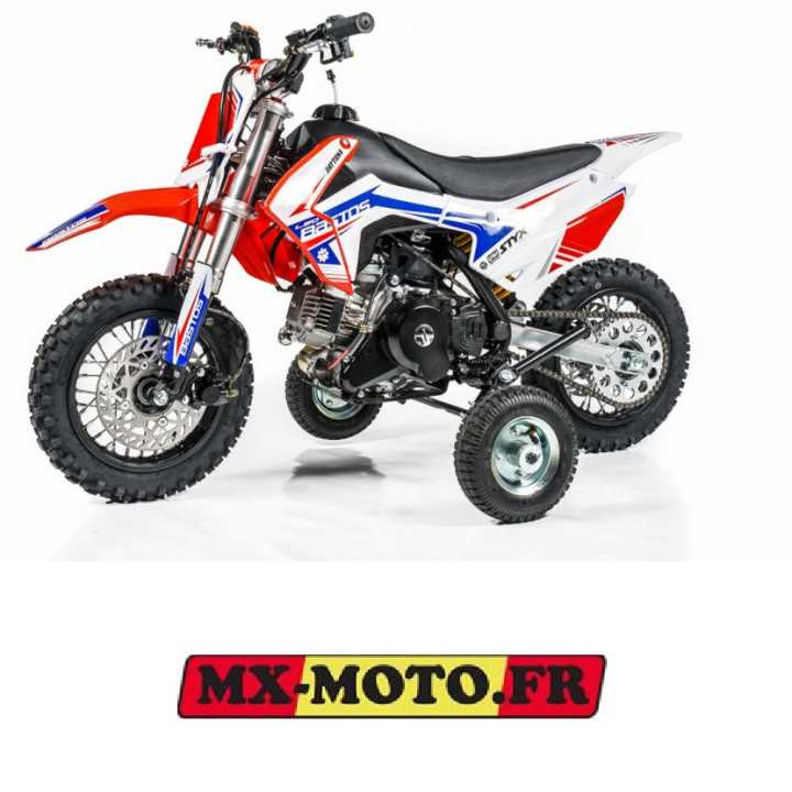 KIT PETITES ROUES STABILISATRICES MOTO ENFANT BASTOS 50