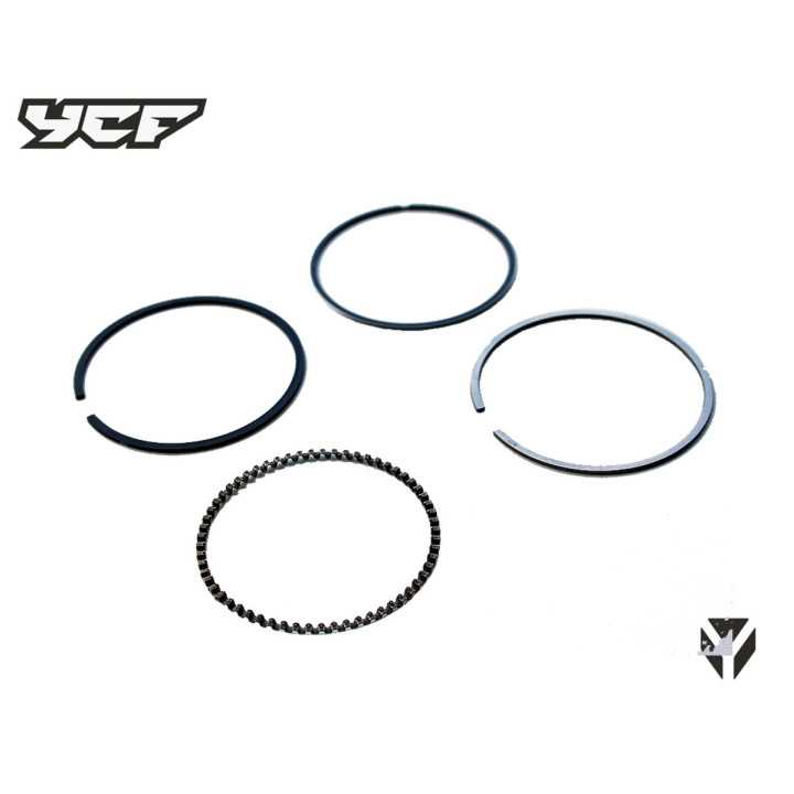 Jeu de segments YCF 150 pour piston 56mm
