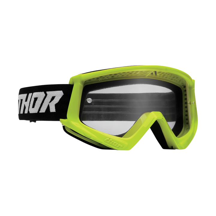MASQUE LUNETTES CROSS THOR Combat Racer JAUNE NOIR