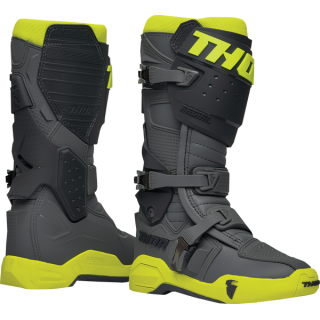 BOTTES CROSS THOR RADIAL GRIS JAUNE FLUORESCENT