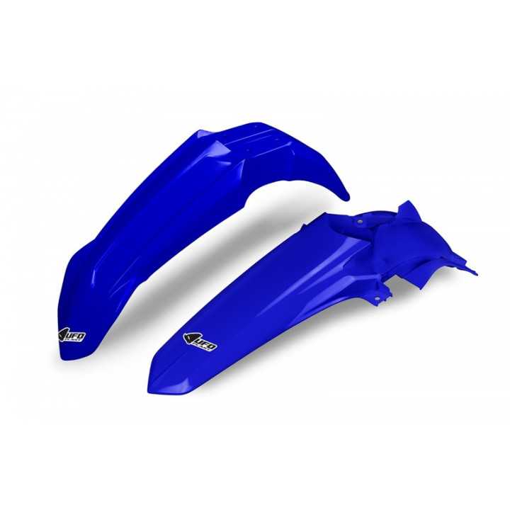 GARDE BOUE AVANT ET ARRIERE UFO YAMAHA 125 250 YZ 2022-24 COULEUR BLEU ORIGINE