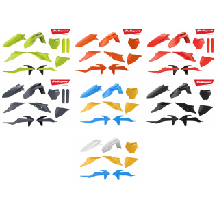 KIT PLASTIQUES POLISPORT KTM 125 150 250 350 450 SX SXF 2019-2022