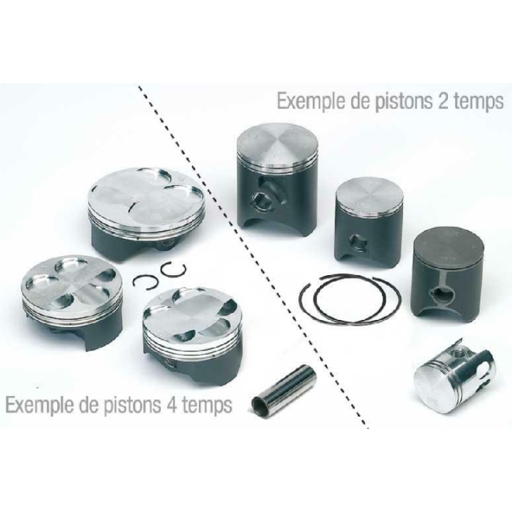 KIT PISTON ATHENA POUR CYLINDRE ATHENA 65cc KX 65 2000 à 2021