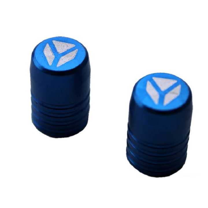 PAIRE DE BOUCHONS DE VALVE CNC YCF