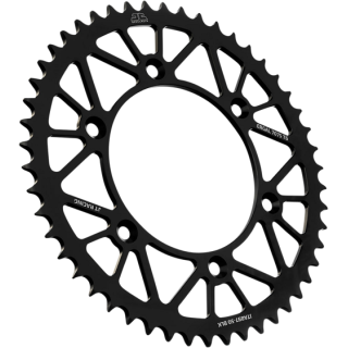 Couronne JT SPROCKETS 51 dents alu ultra-light anti-boue pas 520 type type 897 KTM SXF-250 2017-18