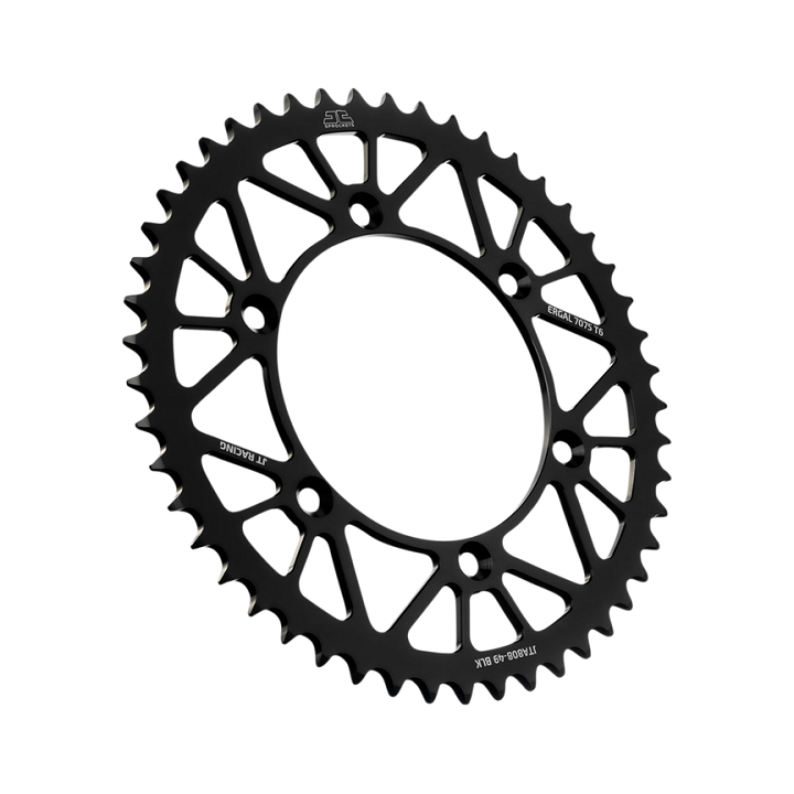 Couronne JT SPROCKETS 50 dents alu ultra-light anti-boue pas 520 type 808 Suzuki RM-250 1998