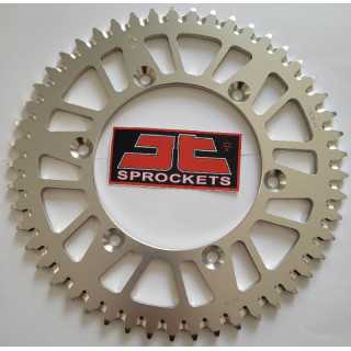 Couronne JT SPROCKETS 49 dents alu ultra-light anti-boue pas 520 type 808 Suzuki RMZ-450 2005-06
