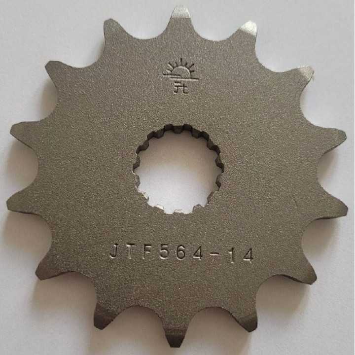 Pignon sortie de boite JT acier type 564 pas 520 14 dents YAMAHA YZ-125 1998-04