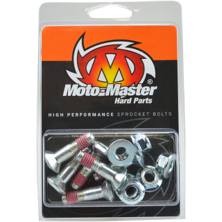 KIT VIS ET ECROUS DE COURONNE MOTOMASTER M8X30mm