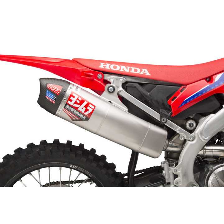 Ligne complète YOSHIMURA RS-12 Signature Series inox carbone- Honda CRF 250 2022-24