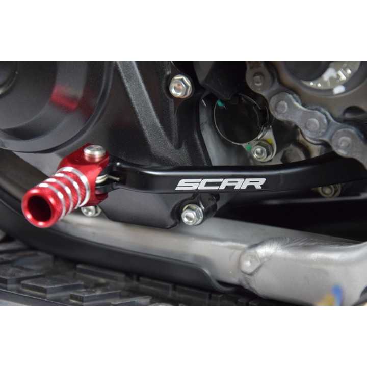 SELECTEUR DE VITESSE SCAR NOIR ROUGE CRF 450 250 2017-24