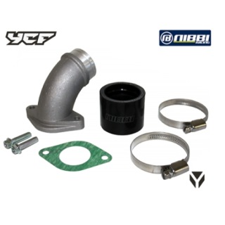 PIPE D´ ADMISSION ANIMA 15 DEGRES AVEC JOINT ET MANCHON